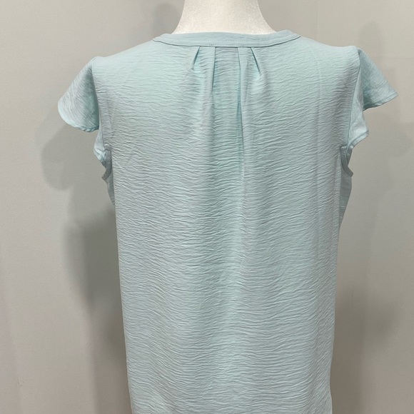 Calvin Klein Light Blue Women's Blouse - Picture 3 of 5